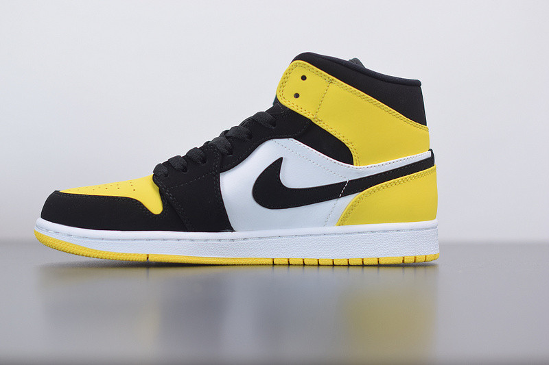 air jordan 1 mid se "yellow toe" 852542-071