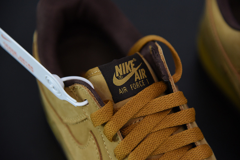 nike air force 1 low wheat dark mocha dc7504-700