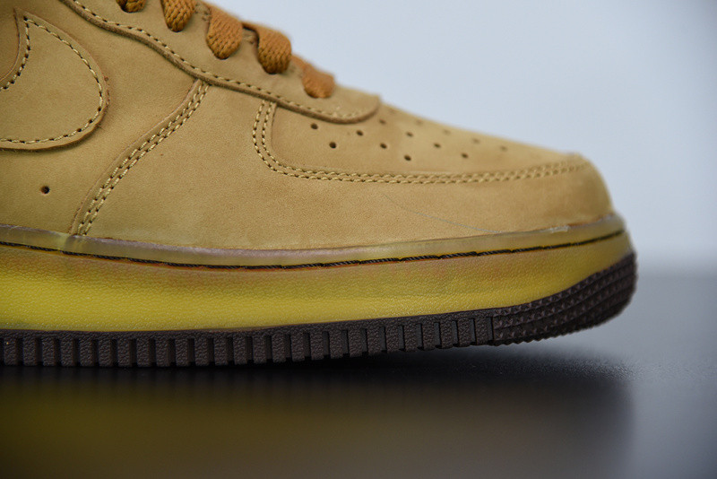 nike air force 1 low wheat dark mocha dc7504-700