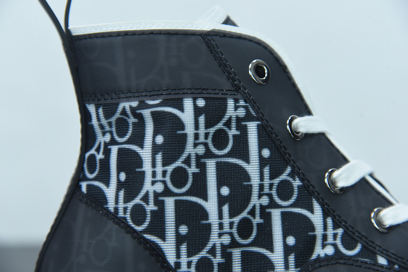 dio* b23 oblique high-top sneaker