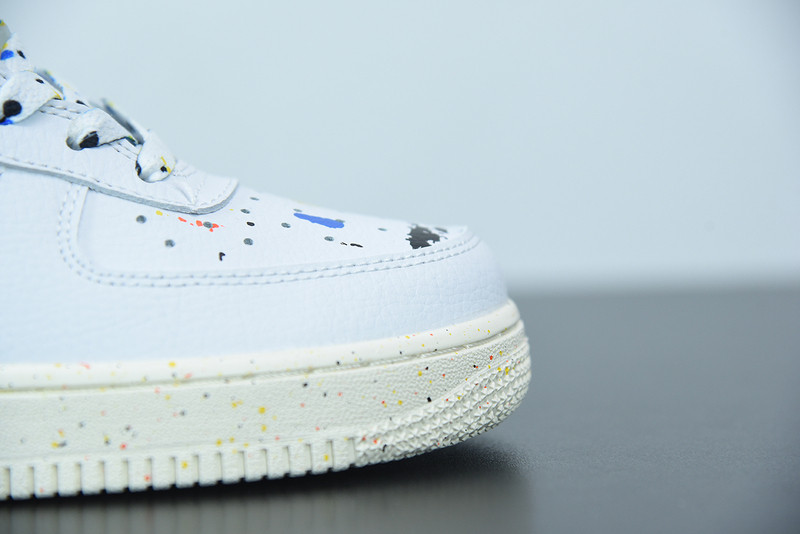 nike air force 1 low 07 lv8 paint splatter white cz0339-100