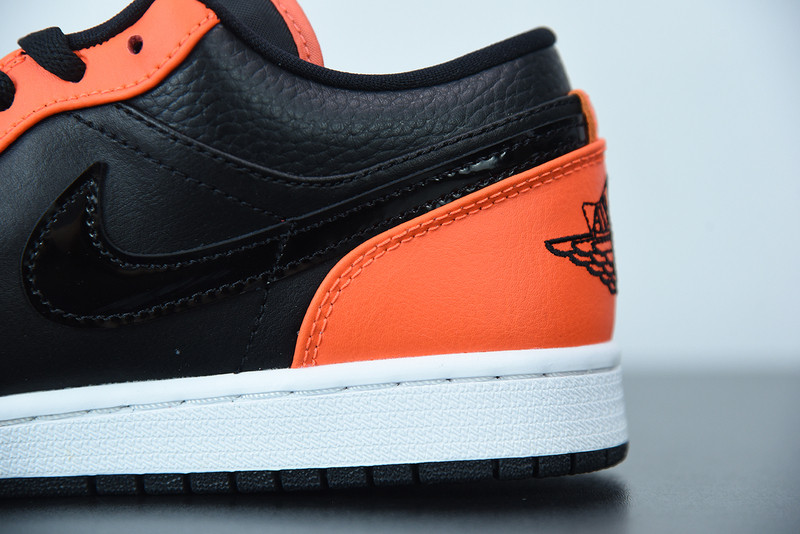 air jordan 1 low se black turf orange ck3022-008