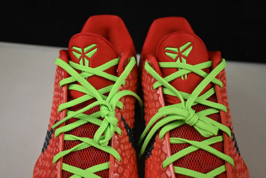 nike kobe 6 protro “reverse grinch” fv4921-600