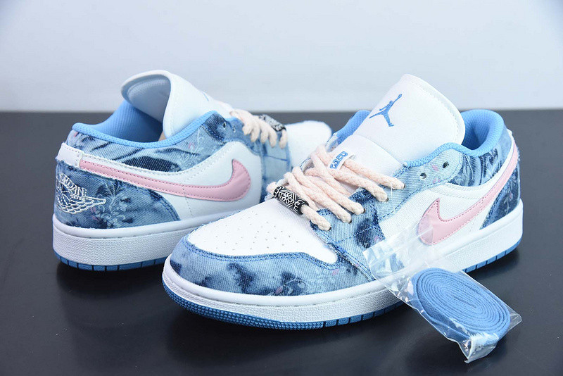air jordan 1 low “washed denim” dm8947-100