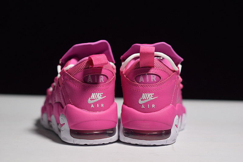 nike air more money qs "pinkfire" aj7383-600