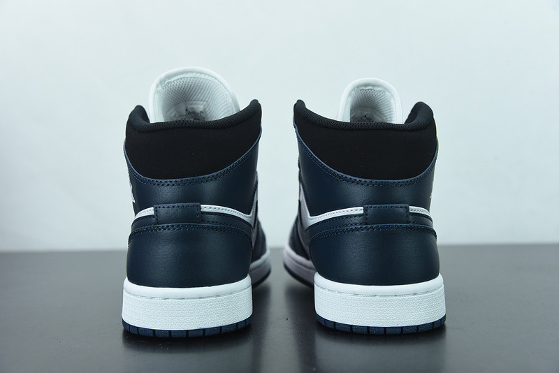 air jordan 1 mid “dark teal” 554724-411