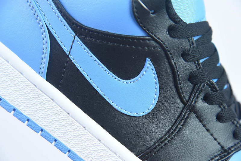 air jordan 1 low black university blue 553558-041