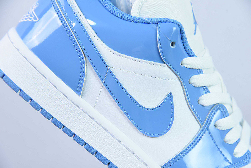Air Jordan 1 Low "Legend Blue" Patent Leather FZ2138-114