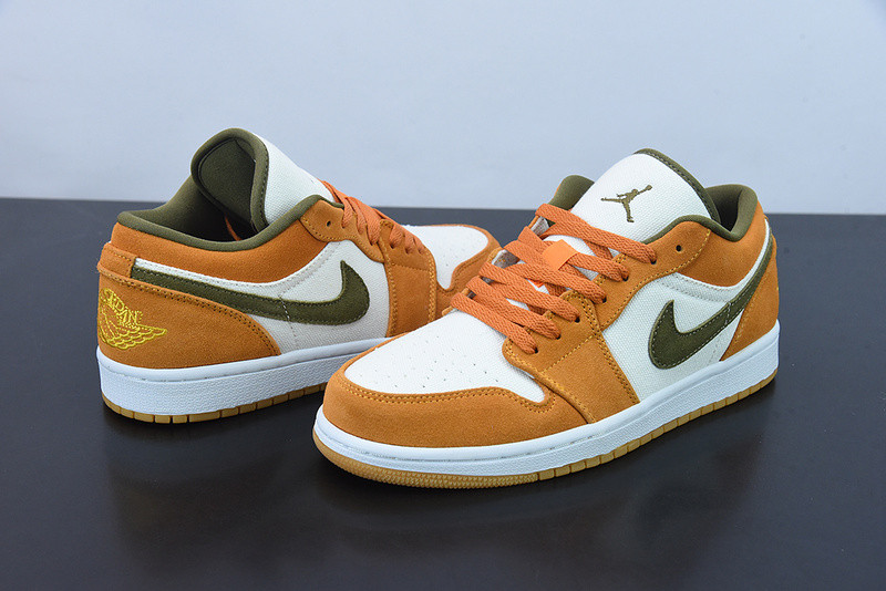 air jordan 1 low se light curry dh6931-102