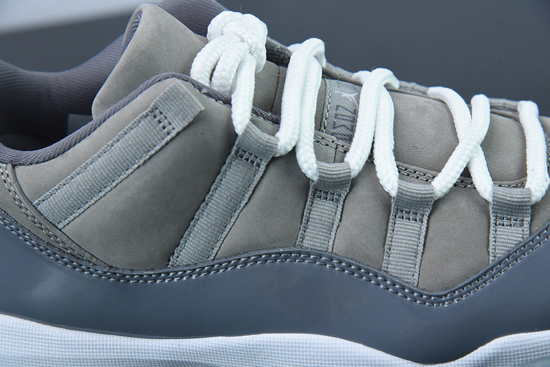 air jordan 11 retro low "cool grey" 528895-003