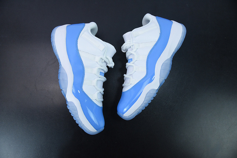 air jordan 11 retro low "carolina 2017 release" 528895-106