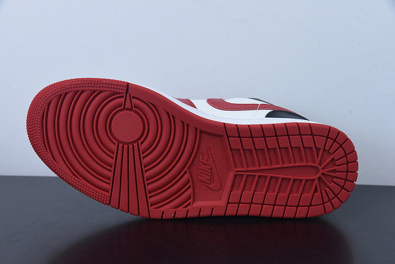 air jordan 1 low reverse black toe (w) dc0774-160