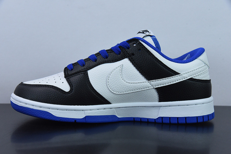 nike dunk low “white/black/royal“ fd9064-110