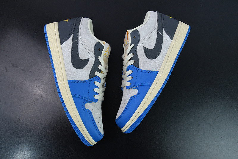 air jordan 1 low “unc grey” dz5376-469