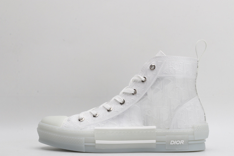 dio* b23 oblique high-top sneaker