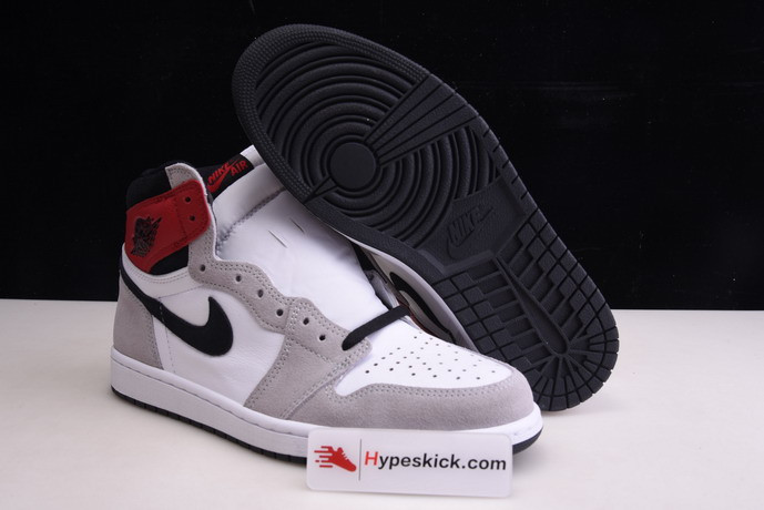 air jordan 1 retro high og "particle grey" 555088-126